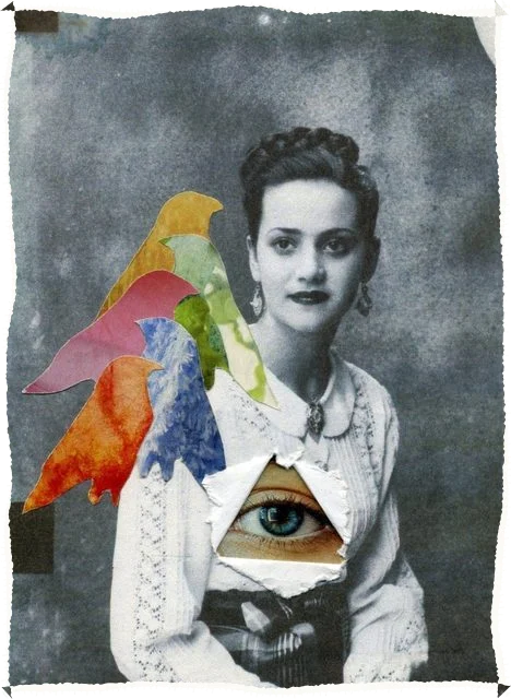 Коллаж «The Art of Eyeing from the Heart»
